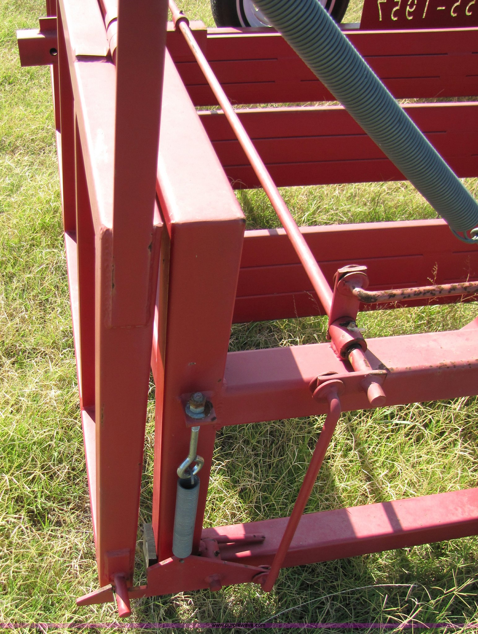 Haymaster eight bale accumulator in Guthrie, OK Item 1016 sold