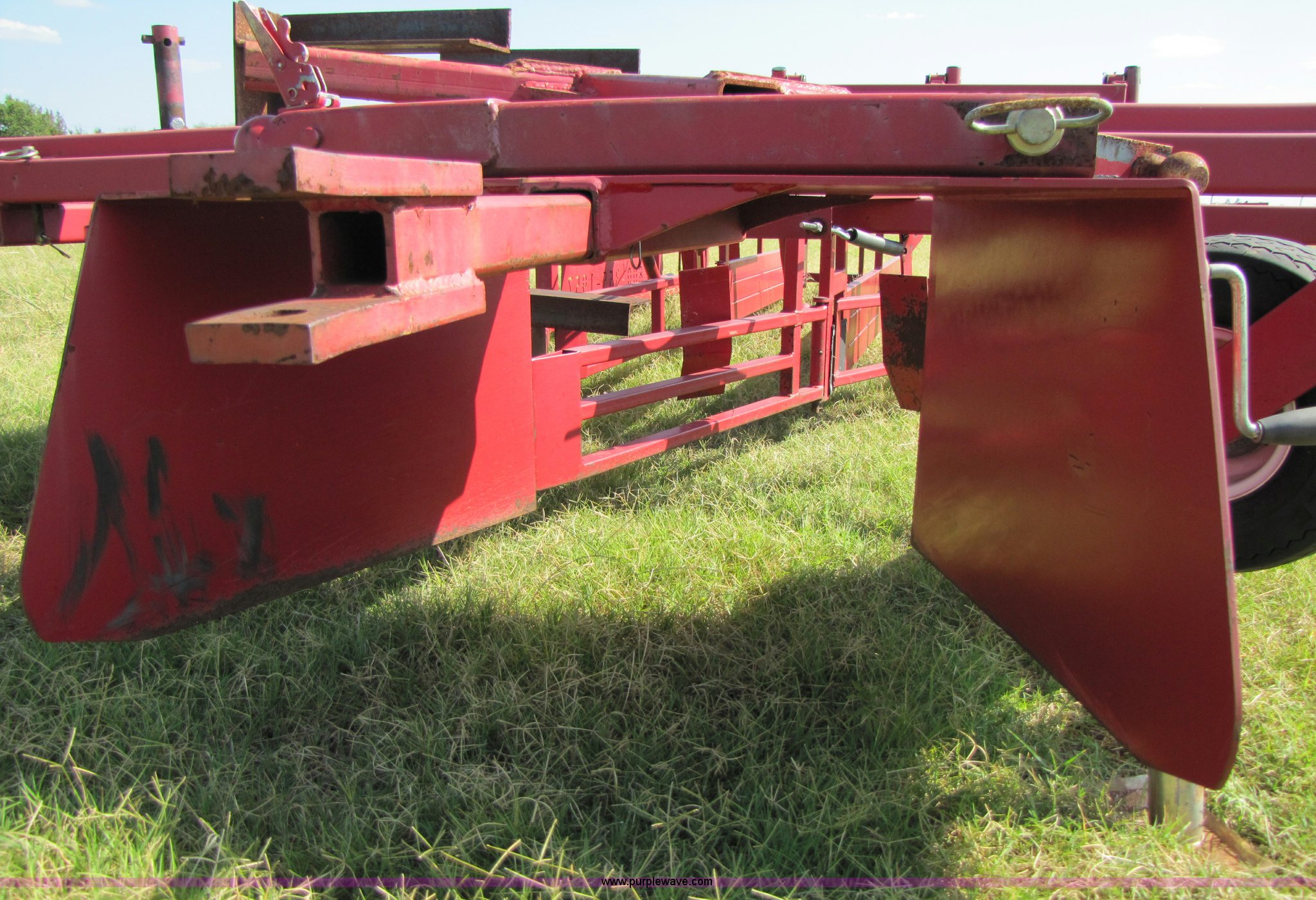 Haymaster eight bale accumulator in Guthrie, OK Item 1016 sold