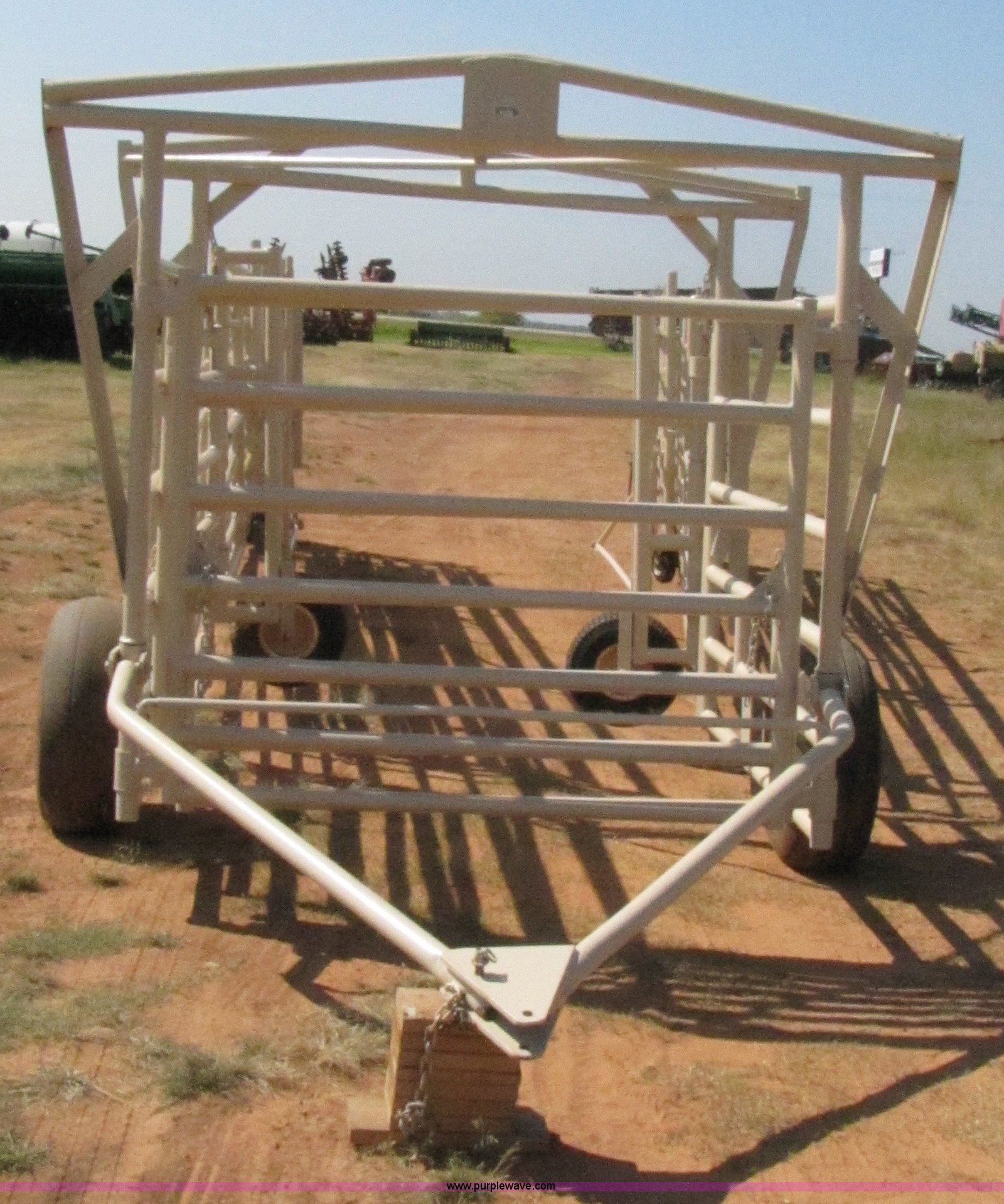 Wilson portable corral system in Guthrie, OK Item 3073 sold Purple Wave