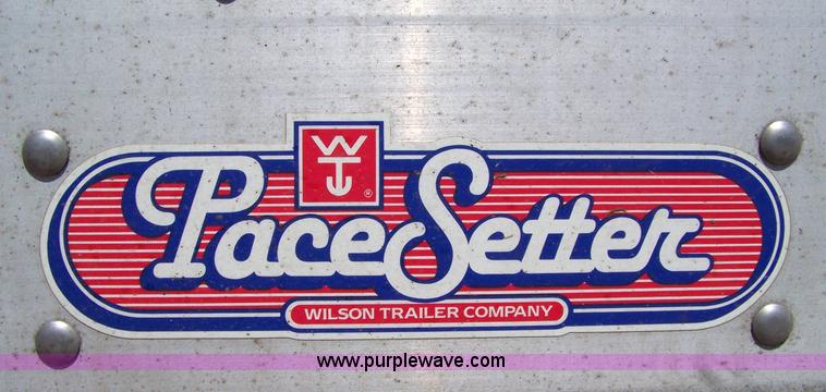 image for item 1000 2007 Wilson 50' x 102" spread-axle grain trailer with 78" sides