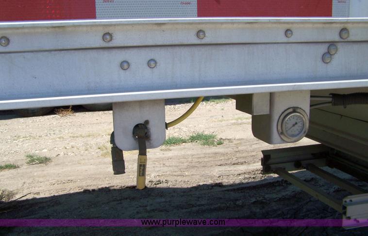image for item 1000 2007 Wilson 50' x 102" spread-axle grain trailer with 78" sides