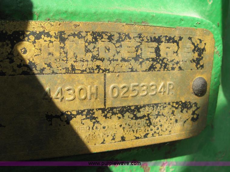 image for item 2641 1974 John Deere 4430 HFWD tractor