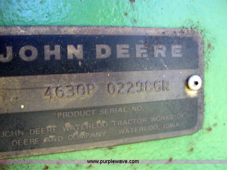 image for item 2655 1976 John Deere 4630 tractor