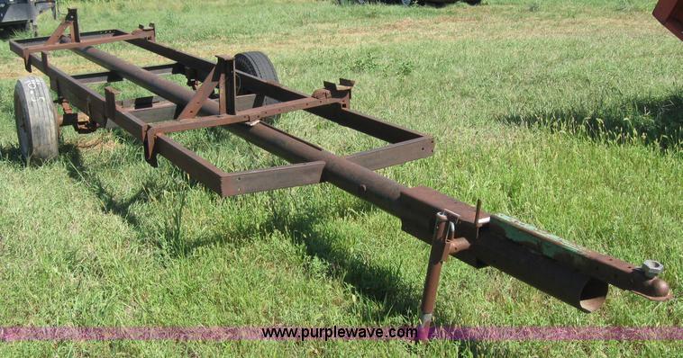 image for item 2674 Shop built header trailer