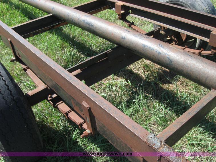 image for item 2674 Shop built header trailer