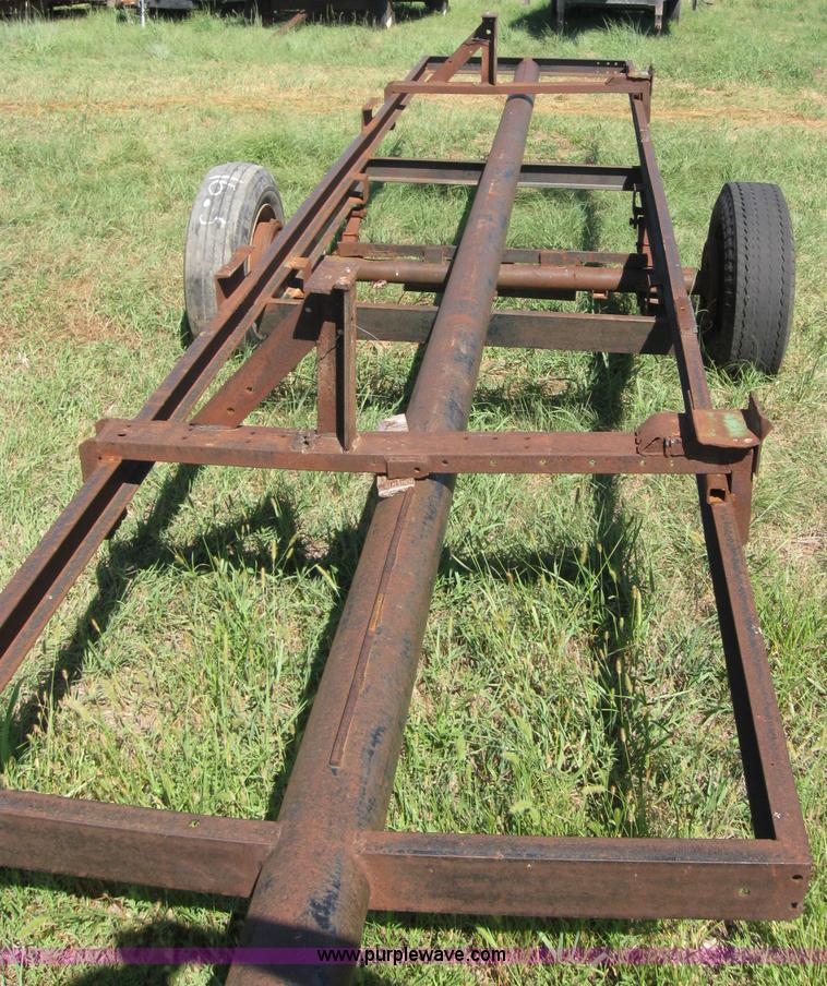 image for item 2674 Shop built header trailer