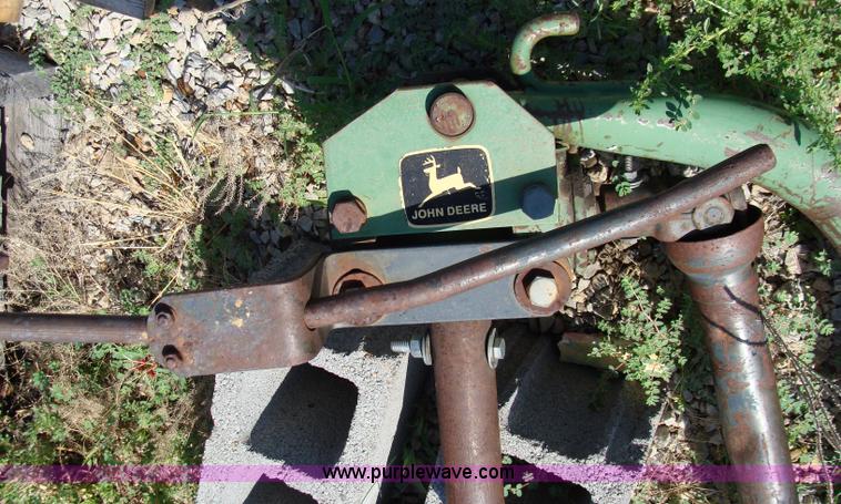 image for item 2602 John Deere three point posthole digger with 12"W bit