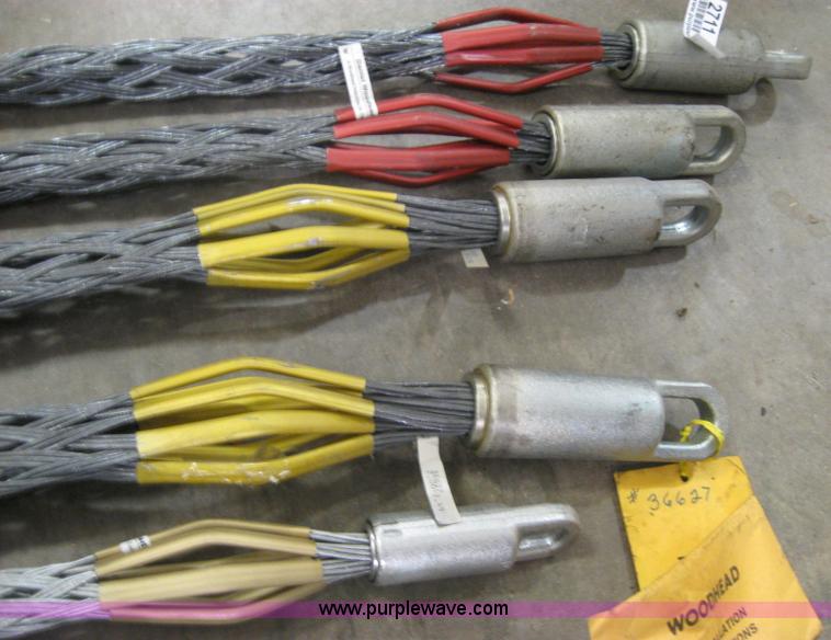 image for item 2711 (7) woodhead cable pullers