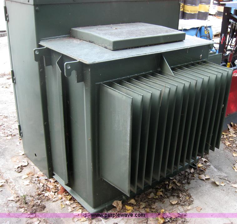 image for item 2720 Howard Industries KVA 150 transformer