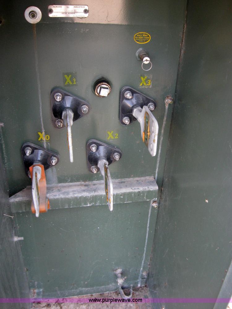 image for item 2720 Howard Industries KVA 150 transformer