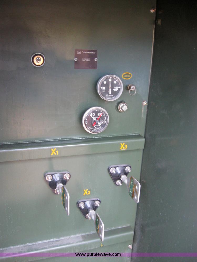 image for item 2721 Cutler Hammer KVA 150 transformer