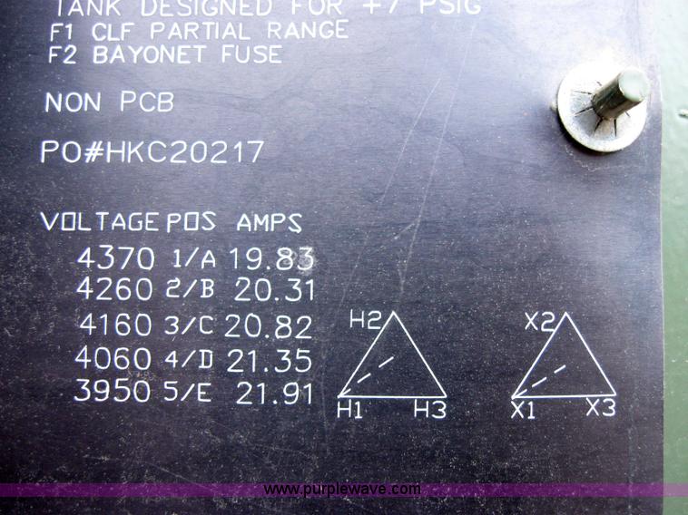 image for item 2721 Cutler Hammer KVA 150 transformer