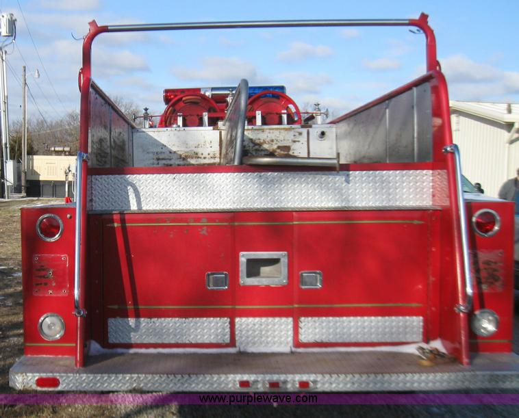 image for item 5450 1969 Ford Super Duty fire truck