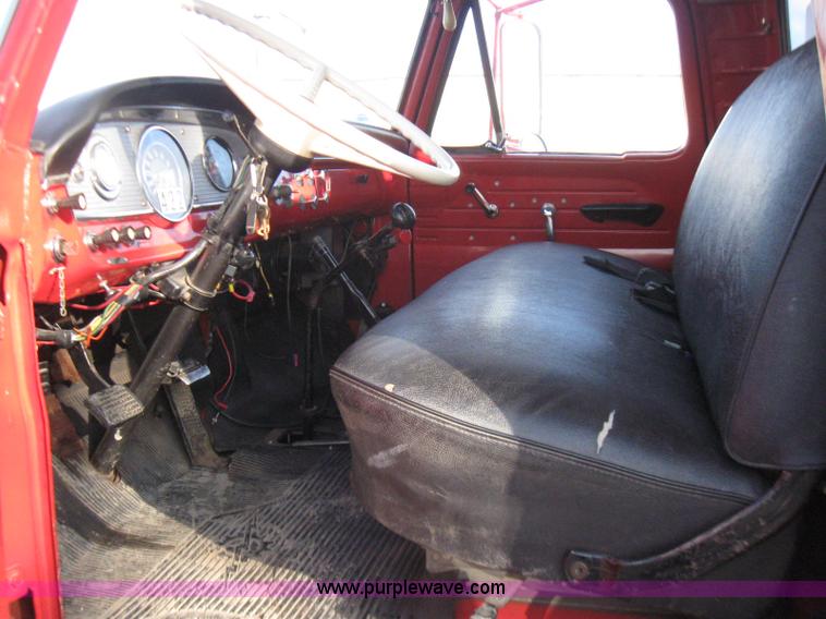 image for item 5450 1969 Ford Super Duty fire truck