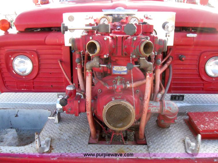 image for item 5450 1969 Ford Super Duty fire truck