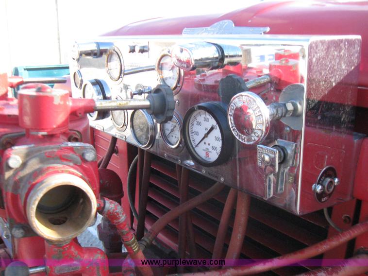 image for item 5450 1969 Ford Super Duty fire truck