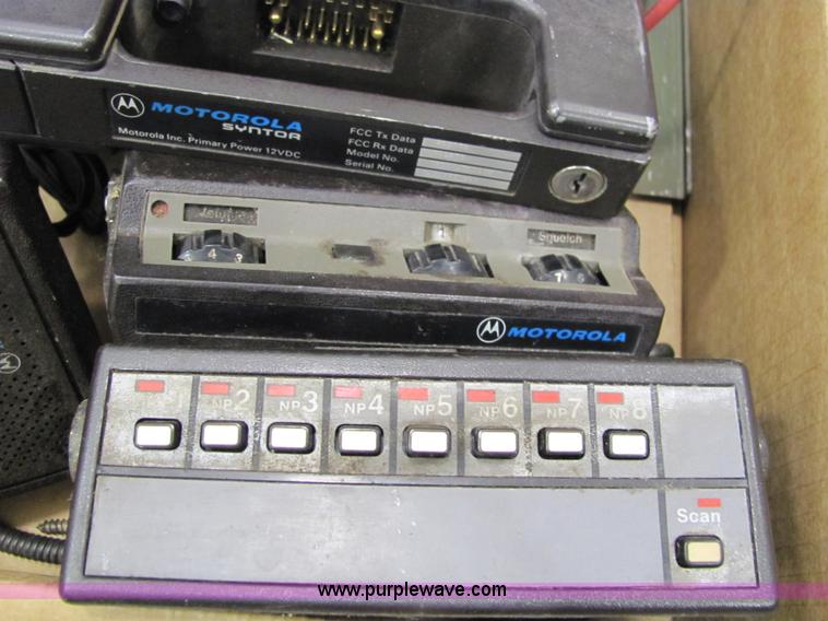 image for item 6787 (4) Motorola Syntor crystal radios