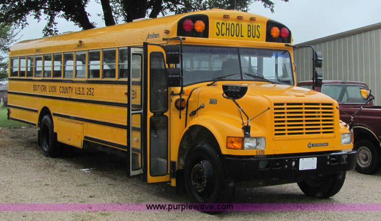 image for item 6815 1996 American Transportation Corp 3800 65-passenger bus