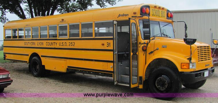 image for item 6815 1996 American Transportation Corp 3800 65-passenger bus
