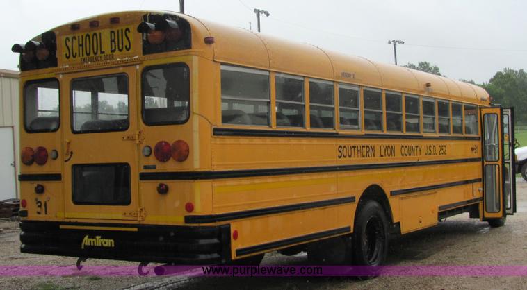 image for item 6815 1996 American Transportation Corp 3800 65-passenger bus