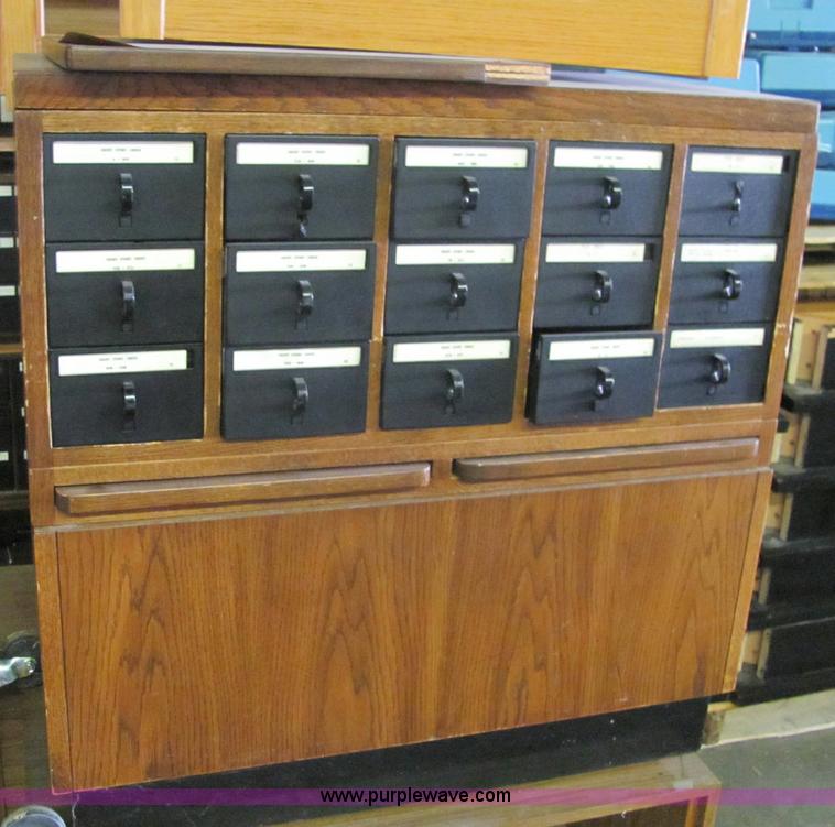 image for item 6856 (17) card catalog units