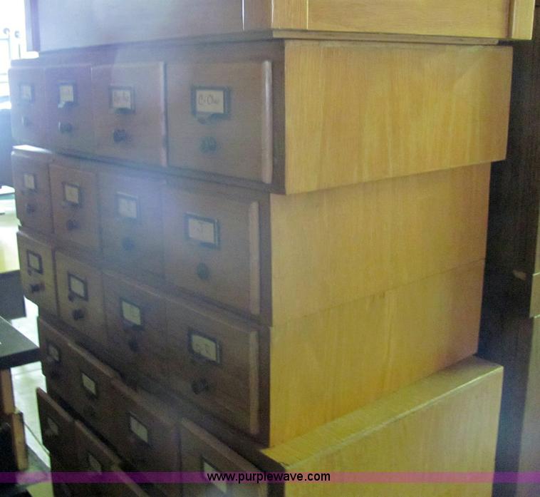 image for item 6856 (17) card catalog units