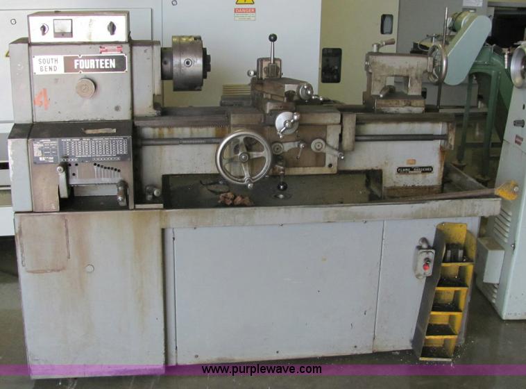 image for item 6885 Southbend fourteen metal lathe