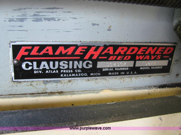 image for item 6886 Clausing 5914 metal lathe