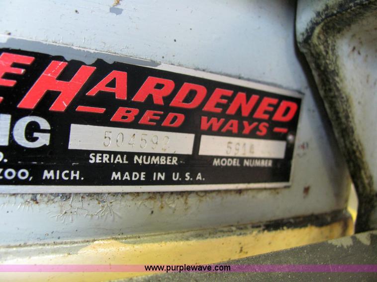 image for item 6886 Clausing 5914 metal lathe