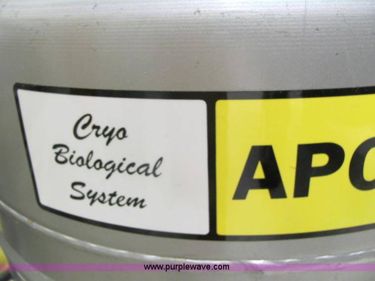image for item 6922 (2) Apollo SX-35 liquid nitrogen tank