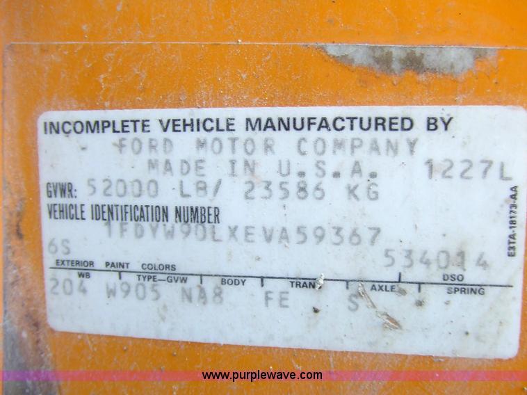 image for item 7130 1984 Ford Conventional LNT9000