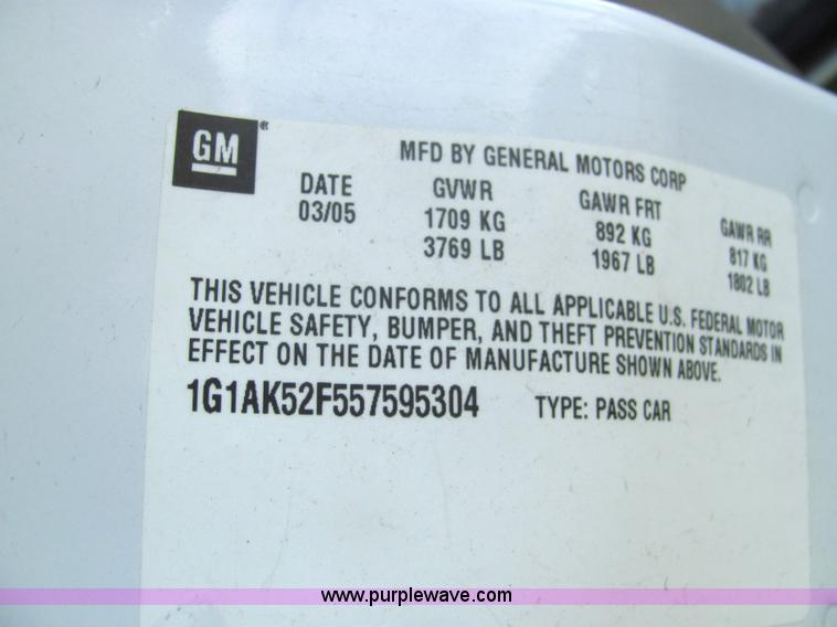 image for item 4065 2005 Chevrolet Cobalt