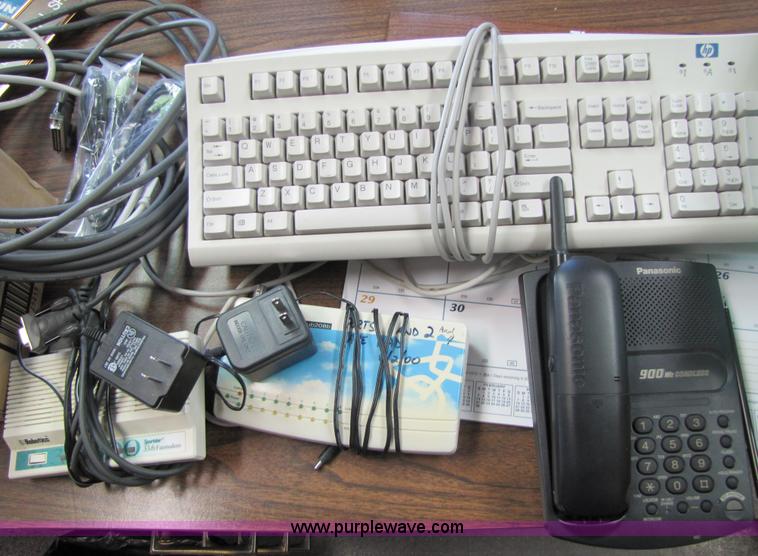 image for item 3602 Assorted computer equipment