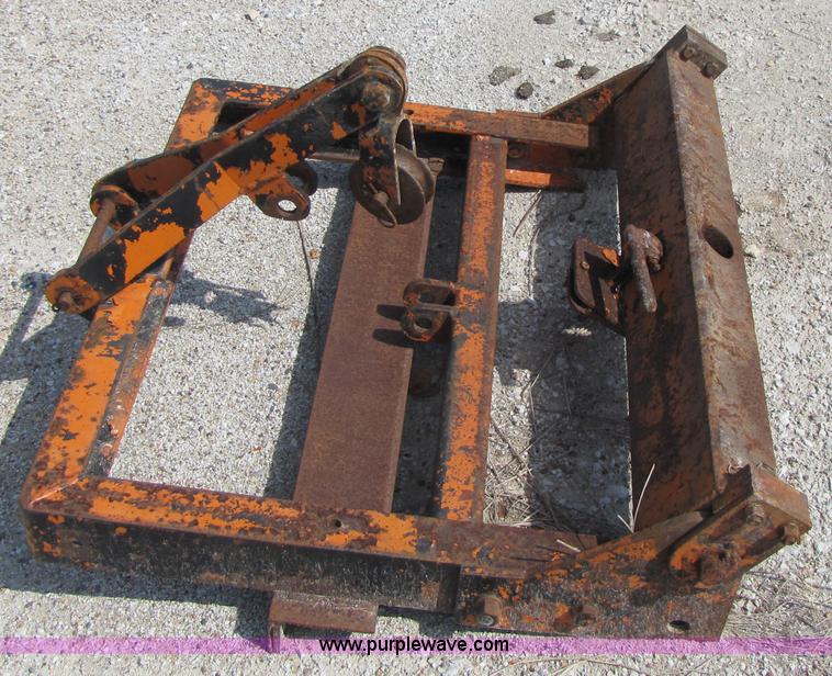 image for item 3616 Snow plow blade with mounting bracket