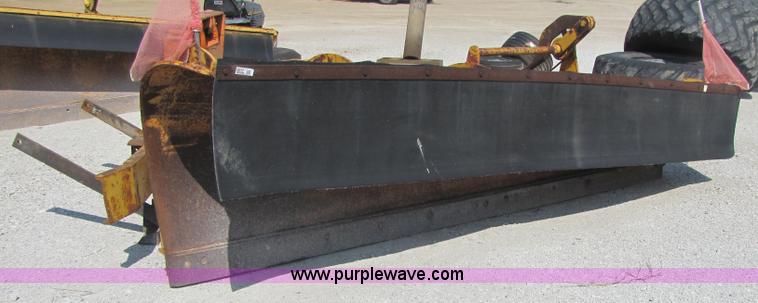 image for item 3617 Snow plow blade with mounting bracket