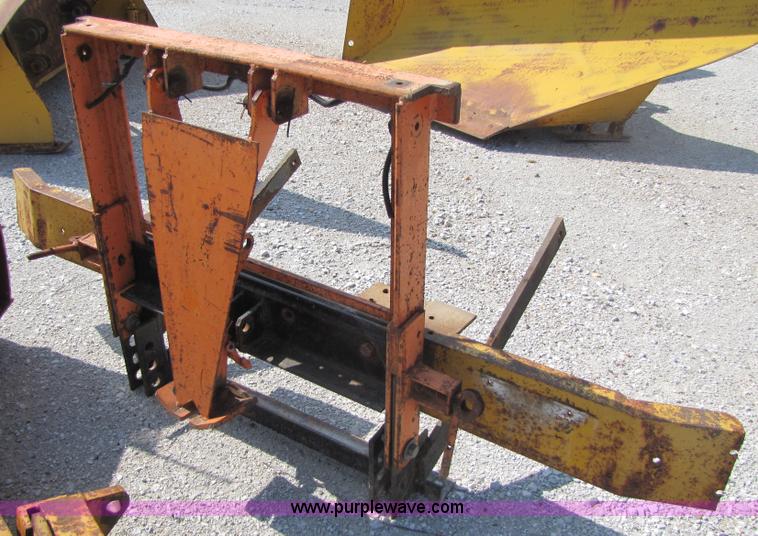 image for item 3617 Snow plow blade with mounting bracket
