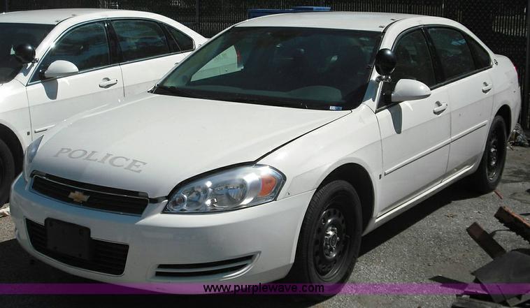 image for item 3624 2007 Chevrolet Impala Police