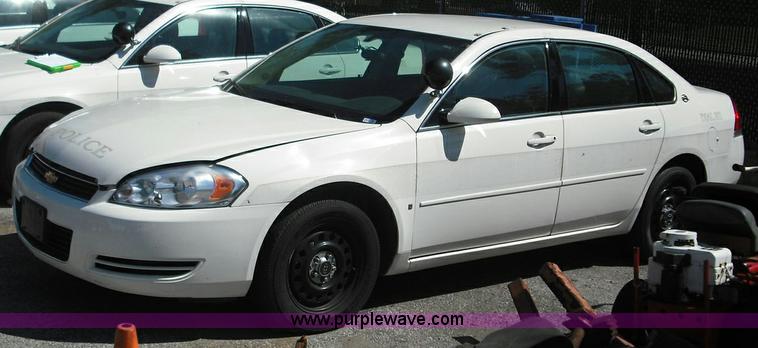 image for item 3624 2007 Chevrolet Impala Police