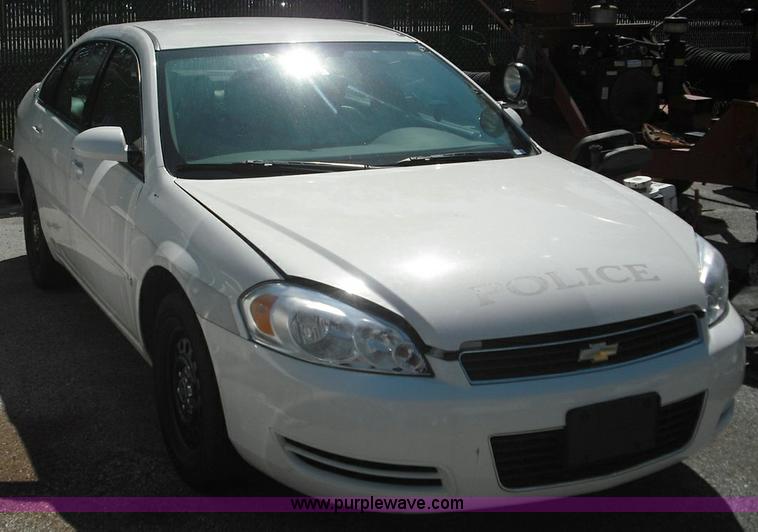 image for item 3624 2007 Chevrolet Impala Police