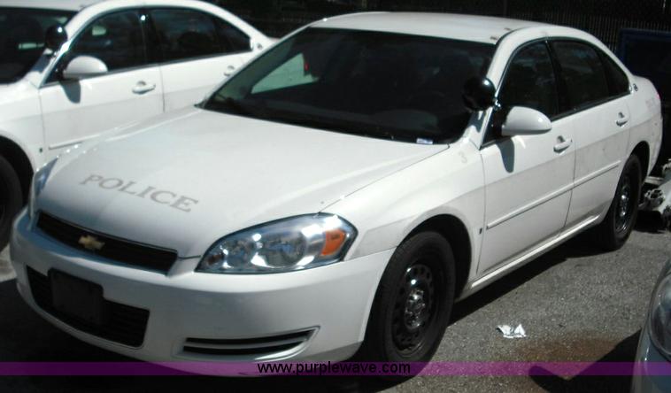 image for item 3625 2007 Chevrolet Impala Police