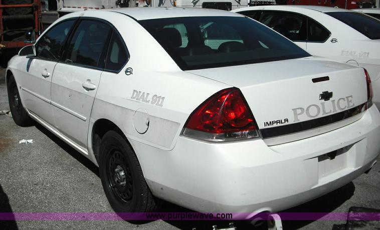 image for item 3625 2007 Chevrolet Impala Police