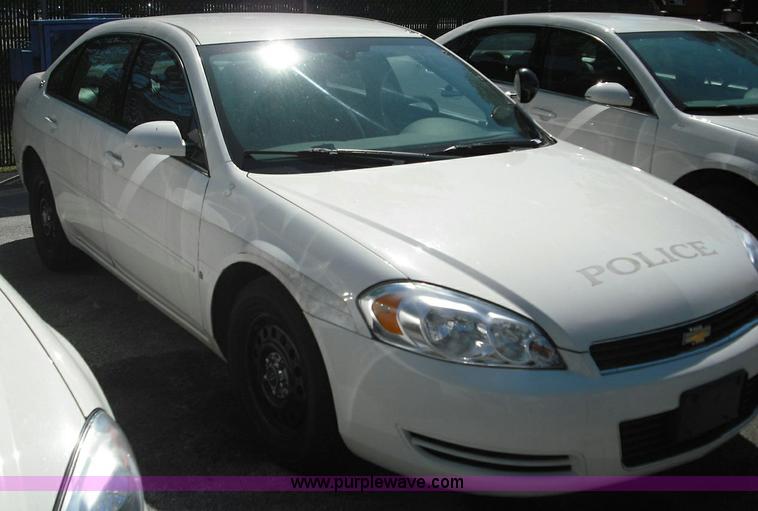 image for item 3625 2007 Chevrolet Impala Police