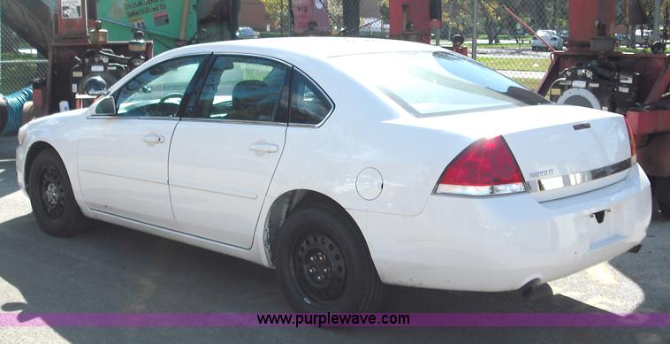 image for item 3812 2006 Chevrolet Impala Police police package