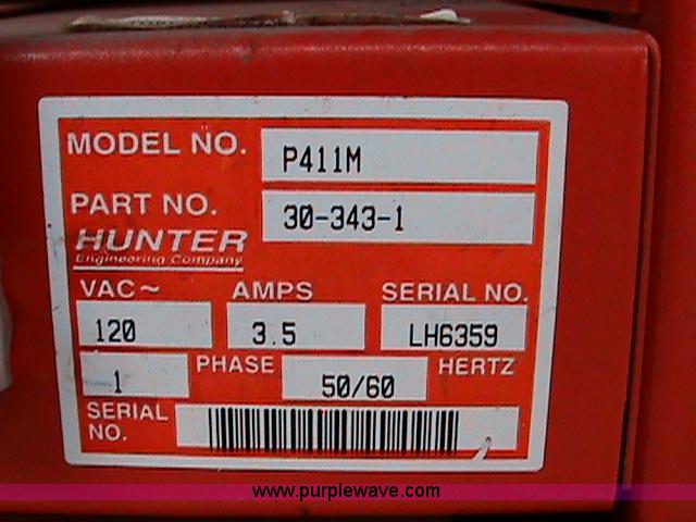 image for item 1603 Hunter P411 alignment machine