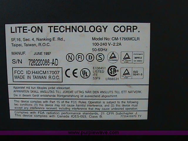 image for item 1603 Hunter P411 alignment machine
