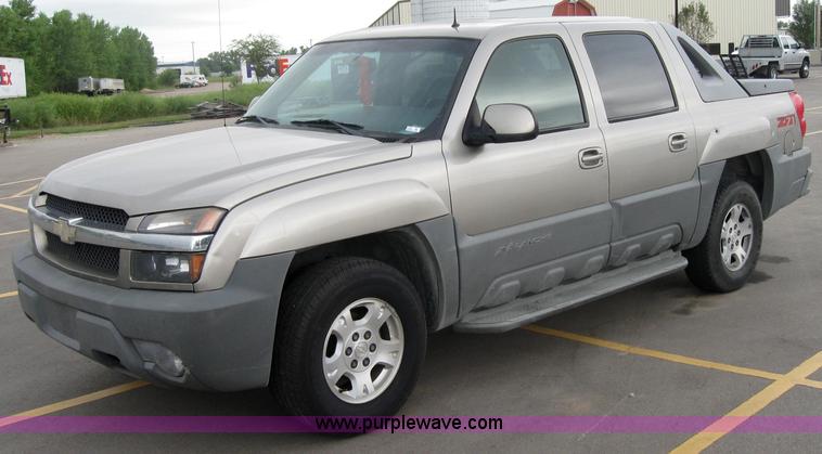 image for item 2787 2002 Chevrolet Avalance K1500