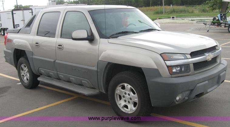 image for item 2787 2002 Chevrolet Avalance K1500