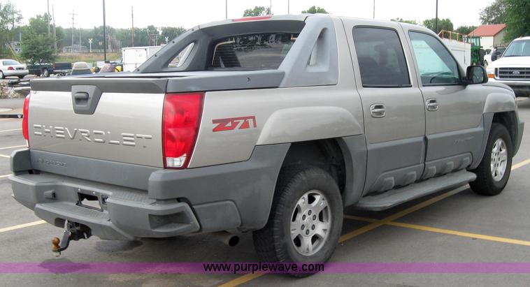 image for item 2787 2002 Chevrolet Avalance K1500