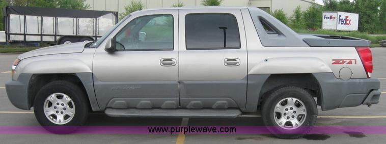 image for item 2787 2002 Chevrolet Avalance K1500