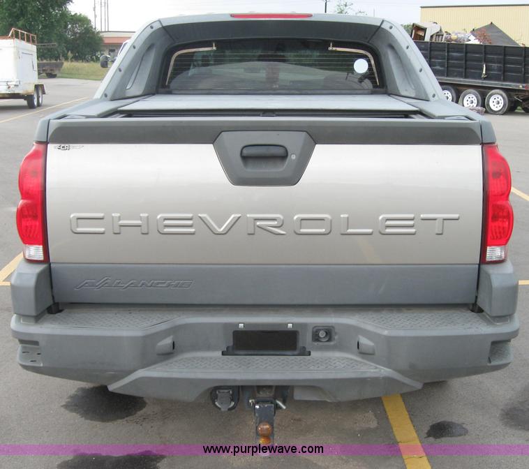 image for item 2787 2002 Chevrolet Avalance K1500